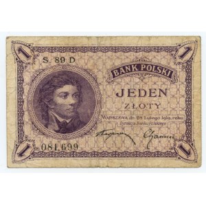 1 złoty 1919 - S. 89 D