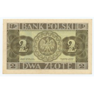 2 złote 1936 - seria CU