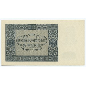 5 złotych 1941 - Ser. AC