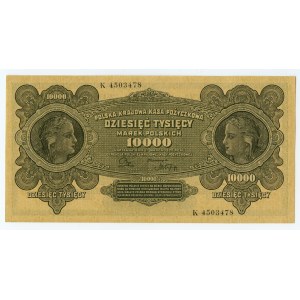 10,000 Polish marks 1922 - series K