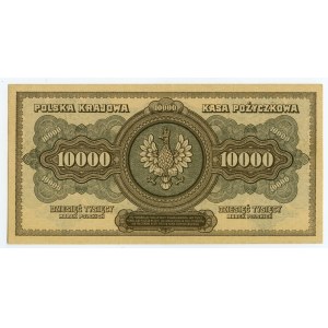 10,000 Polish marks 1922 - series K