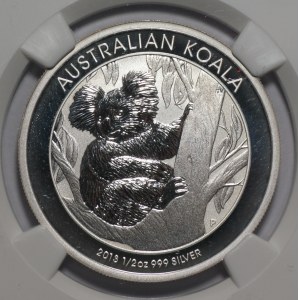 AUSTRALIA - 50 cents 2013 - Koala - PCGS MS 69