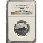 CANADA - 20 $ 2012 - Adieu au cent - NGC SP 69