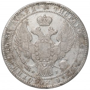 1 1/2 rubla = 10 złotych 1833 НГ, Petersburg
