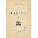 ASKENAZY Szymon - Łukasiński [wydanie pierwsze 1908] [oprawa Jerzego Budnika]