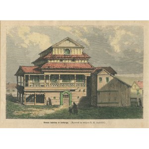 [drzeworyt] ANDRIOLLI Elwiro Michał - Dawna bożnica w Jurborku [1872]