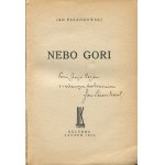 PARANDOWSKI Jan - Nebo gori (Niebo w płomieniach) [Zagrzeb 1956] [j. chorwacki] [AUTOGRAF I DEDYKACJA]
