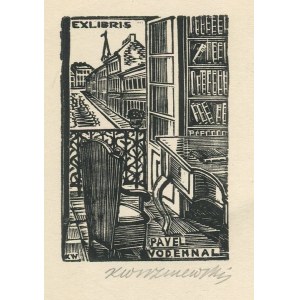 [ekslibris] WISZNIEWSKI Kazimierz - Ex libris Pavel Vodehnal