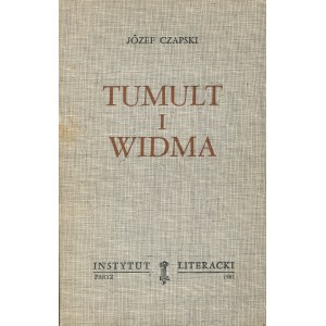 CZAPSKI Józef - Tumult i widma [wydanie pierwsze Paryż 1981]