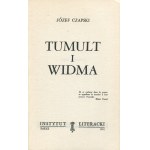 CZAPSKI Józef - Tumult i widma [wydanie pierwsze Paryż 1981]