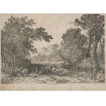 [akwaforta] VOGEL Zygmunt - Widok Puław [ok. 1806]