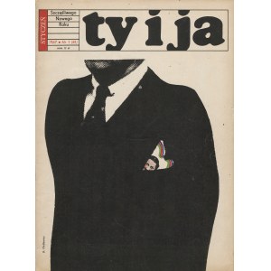 Ty i Ja. Numer 1 z 1967 roku [okł. Roman Cieślewicz] [pierwodruk fragmentu Ameryki Franza Kafki]