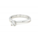 RING IN 18K WHITE GOLD 3.41 GR WITH SOLITAIRE DIAMOND - JG4041695