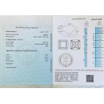 DIAMANT 0,54 CT FANCY PURPLE - SI3 - STRAHLENSCHLIFF - F20415