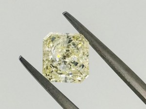 DIAMOND 1.7 CT - LIGHT YELLOW - I1 - LASER ENGRAVED - C30502-LC