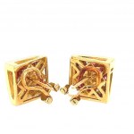 EARRINGS WITH DIAMONDS AND RUIES - AI30510
