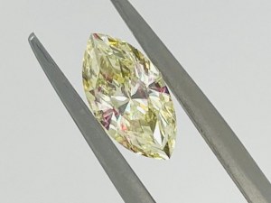 DIAMOND 1.12 CT - FANCY YELLOW - SI1 - HR20901-2