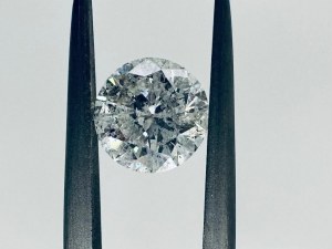 DIAMOND EXHAUSTED CLARITY* 1.12 CT - H - I1* - LASER ENGRAVED - C30909-11