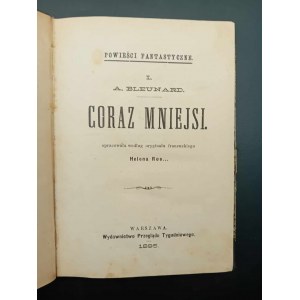 A. Bleunard Coraz mniejsi Powieść fantastyczna Rok 1895