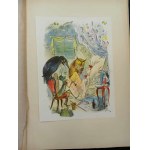 Carlo Collodi Pinokio Przygody drewnianej kukiełki Ilustracje J.M. Szancer 1950