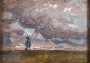 Jan STANISŁAWSKI (1860 Olszana (Ukraine) - 1907 Kraków), Study of clouds