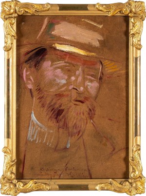 Wlastimil HOFMAN (1881 Prag - 1970 Szklarska Poręba), Kopf eines Mannes