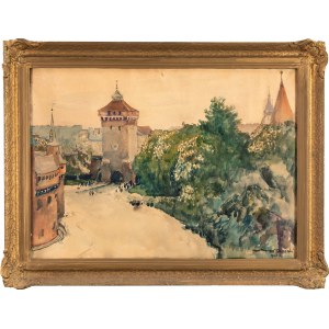 Władysław JAROCKI (1879 Podhajczyki - 1965 Kraków), Barbican, 1926