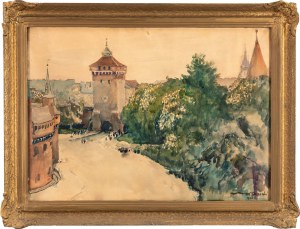 Władysław JAROCKI (1879 Podhajczyki - 1965 Kraków), Barbakan, 1926