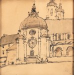 Stanisław NOAKOWSKI (1867 Nieszawa - 1928 Warsaw), Church, 1916