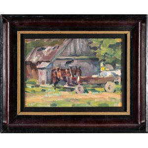 Stanisław KAMOCKI (1875 Warsaw - 1944 Zakopane), Rural Landscape