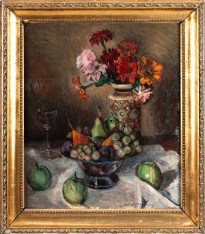 Mieczysław FILIPKIEWICZ (1891 Cracovie - 1951), Nature morte, 1932