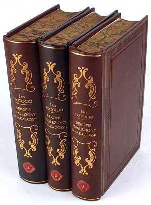 POTOCKI- MANUSCRIPT FOUND IN SARAGOSSA. Vol. 1-3 [complete in 3 vols.] published 1917.