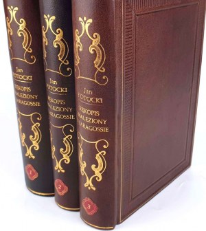 POTOCKI- MANUSCRIPT FOUND IN SARAGOSSA. Vol. 1-3 [complete in 3 vols.] published 1917.
