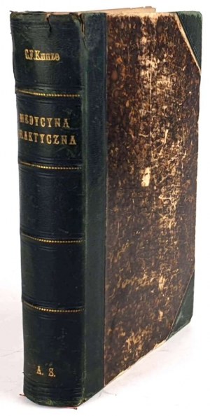 KUNZE- HANDBOOK OF PRACTICAL MEDICINE 1887.