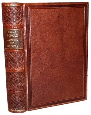 SCHULZ- SANATORIUM POD KLEPSYDRA publisher 1, 1937