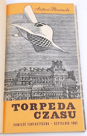 SLONIMSKI- TORPEDA OF TIME 1st edition, wrapper design by Daniel Mróz
