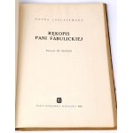 JANUSZEWSKA- RĘKOPIS PANI FABULICKIEJ il. Szancer