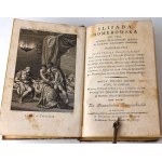 HOMER, KWINTUS KALABER, PRZYBYLSKI - PAMIĘTNIK DZIEJÓW BOCHATYRSKICH [!] Z WIEKU GRAYSKOTRSKIEGO W ŚPIEWACH HOMERA I KWINTA 6wol., ryciny, 1814-16