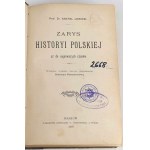 LEWICKI- ZARYS HISTORYI POLSKI 1897 oprawa Żenczykowski
