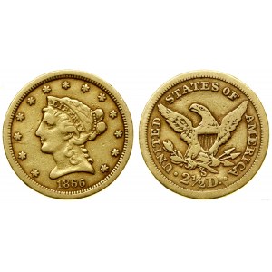 Stany Zjednoczone Ameryki (USA), 2 1/2 dolara, 1856 S, San Francisco