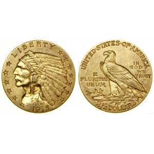 United States of America (USA), 2 1/2 dollars, 1915, Philadelphia
