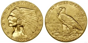 Vereinigte Staaten von Amerika (USA), 2 1/2 Dollar, 1926, Philadelphia