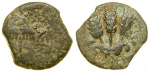 Provincial Rome, prutah, (42-43 ne), Jerusalem