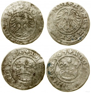 Polonia, serie di 2 x mezzo penny, 1509, 1510, Cracovia