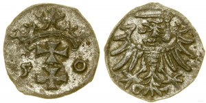 Poland, denarius, 1550, Gdansk