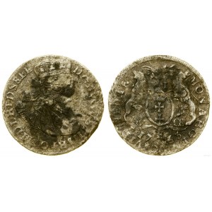 Polska, szóstak, 1763 REŒ, Gdańsk
