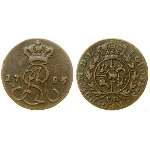 Poľsko, minca, 1783 EB, Varšava