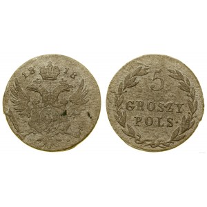 Poland, 5 groszy, 1818, Warsaw