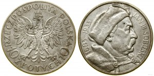 Polonia, 10 zloty, 1933, Varsavia