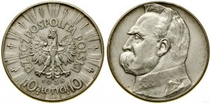 Poland, 10 zloty, 1938, Warsaw